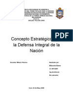 Concepto Estrategico de Defensa Integral