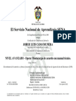 Certificado