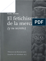 K. Marx y A. Jappe - El Fetichismo de La Mercancía (Y Su Secreto) PDF