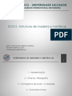 Slides - Estruturas Metálicas