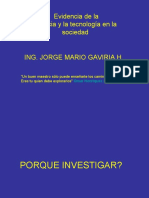 Presentación PORQUE INVESTIGAR