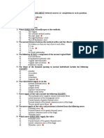 Direction: Select The ONE BEST Lettered Answer or Completion in Each Question