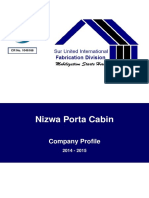 CR No Nizwa Porta Cabin. Company Profile