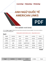 Anh Ngữ Quốc Tế American Links: Learning - Enjoying - Relaxing