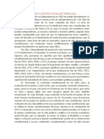 Origen y Evolución Constitucional en Venezuela