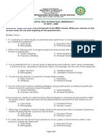 Diagnostic Test in Practical Research 1