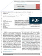 Physics Letters A: G. Veda Prakash, Kiran Patel, Narayan Behera, Ajai Kumar