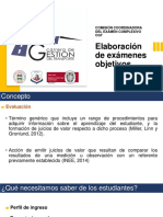 Elaboración de Exámenes Objetivos PDF