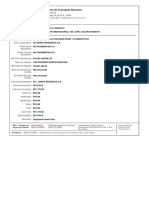 Comprovante de Transação Bancária: #De Controle: Documento