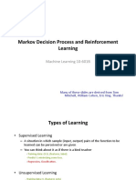 Markov Decision Process and Reinforcement Learning