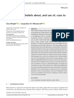 Wright & Wheatcroft. (2017) - Police Officers Beliefs About, and Use Of, Cues To Deception