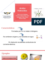 Acidos Hidracidos - Acidos Binarios