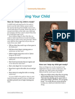 Potty Training Your Child: How Do I Know My Child Is Ready?