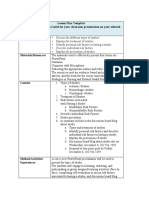 Jacqueline Butsavage Lesson Plan Template Use The Lesson Planning Guide For Your Classroom Presentation On Your Selected Course Topic. Objectives