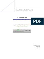 Static Structural With Linear Material Models Tutorial: 2-D Truss Bridge Model