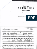 Aperghis George Recitación 1 14 PDF