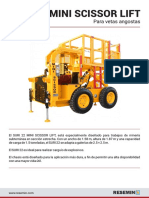 SURI 22 MINI SCISSOR LIFT (Español) PDF