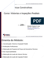 Vistorias e Inspeções Prediais II 20h - Geral