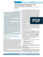 Prediction of Iugr and Adverse Perinatal Outcome by Colour Doppler Examination of Ua Pi and Mcaua Pi Ratio