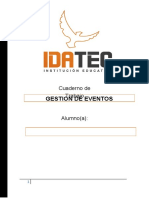 CUADERNO de GESTION DE EVENTOS