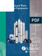 Schaefer Professional Water Systems Equipment PDF