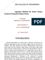 G.H.Raisoni College of Enginering: Modified Integration Method For Direct Torque Control of Induction Motor Drives