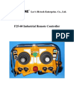 F25-60 Industrial Remote Controller: Lee's Hi-Tech Enterprise. Co., LTD