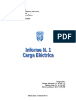 Practica No.1 Carga Eléctrica