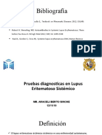 Pruebas Diagnosticas en Lupus Eritematoso Sistémico