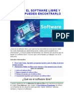 Qué Es El Software Libre y Dónde Puedes Encontrarlo