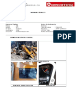 Informe Empresa de Retroexcavadora