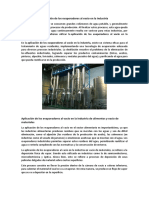 Aplicación de Los Evaporadores Al Vacío en La Industria