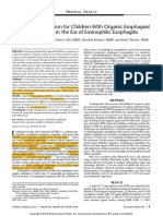 Medical Disimpaction For Children With Organic Esophageal Foreign Body in The Era of Eosinophilic Esophagitis