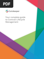 Complete Guide To Contract Lifecycle Management PDF