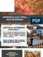 Herencia Cultural Novohispana