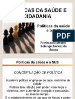 Políticas Da Saúde e SUS - Aula 1