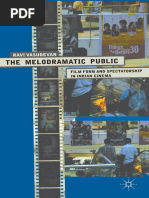 The Melodramatic Public - Film Form and Spectatorship in Indian Cinema PDF