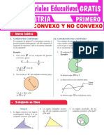 Conjunto Convexo y No Convexo para Primer Grado de Secundaria