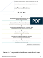 Tabla de Composición de Alimentos Colombianos - Portal ICBF - Instituto Colombiano de Bienestar Familiar ICBF