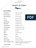 Vocabulário de Viagem