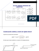 7.2 Condensación-Matriz Rigidez Lateral