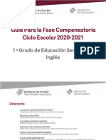 Guía Secundaria 1 Inglés PDF