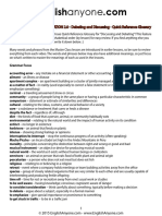 MASTER ENGLISH CONVERSATION 2.0 - Debating and Discussing - Quick Reference Glossary