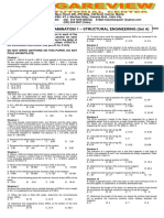 Preboard Examination 1 - Structural Engineering (Set A) : Situation 6