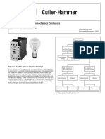 Application of Electromechanical Contactors in Lighting Loads