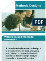 Mixed Method Research