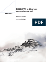 ROCK2PAY To Ethereum Conversion Manual