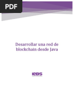 Desarrollar Una Red de Blockchain Desde Java