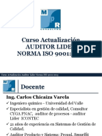 Sesion 1 Curso Actualización AUDITOR LIDER NORMA ISO 9001 - 2015