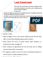 Shear Strength and Triaxial Tests